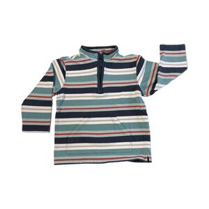 Janie and Jack Vintage Wheels Half-Zip Pullover 4T